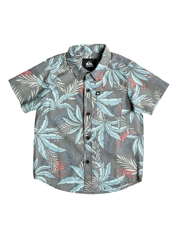 After Dark - Short Sleeve Shirt AQKWT03008 0 Boys 4-7 After Dark Shirt AQKWT03008 Quiksilver