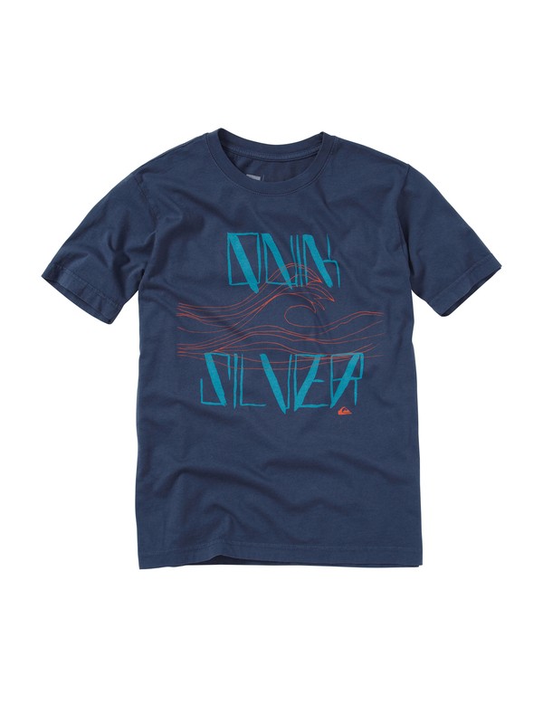 quiksilver, Boys 2-7 Breaker T-shirt, WASHED NAVY (brq0) 0 Boys 2-7 Breaker T-shirt AQKZT00207 Quiksilver