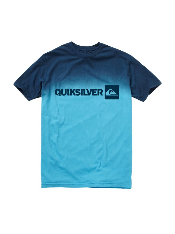 quiksilver, Boys 2-7 Industry T-shirt, CYAN/REEF (bmj0) 0 Boys 2-7 Industry T-shirt AQKZT00215 Quiksilver