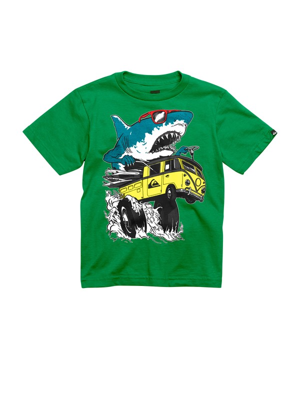 quiksilver, SHARK ATTACK KT0 YJ1, SHAMROCK (grj0) 0 SHARK ATTACK KT0 YJ1 AQKZT00230 Quiksilver