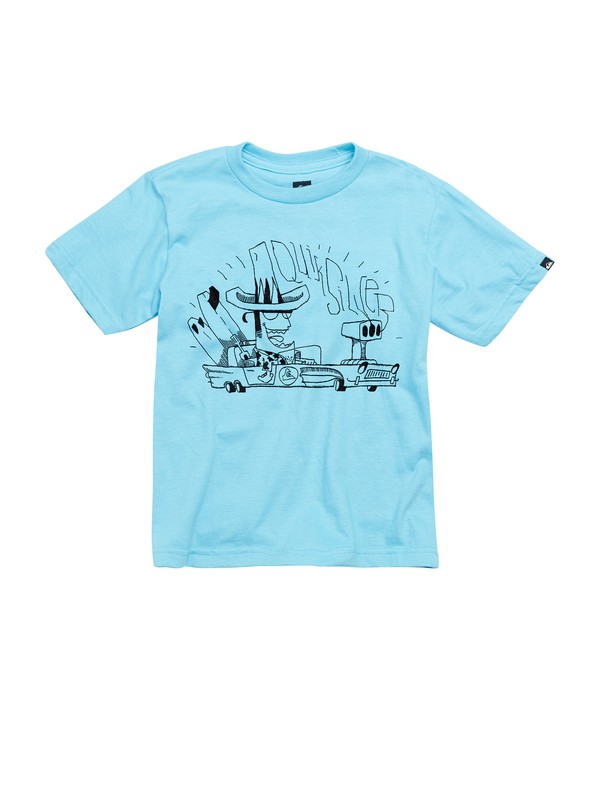 quiksilver, Boys 2-7 Lowriding T-Shirt, LAGOON (bhr0) 0 Boys 2-7 Lowriding T-Shirt AQKZT00233 Quiksilver