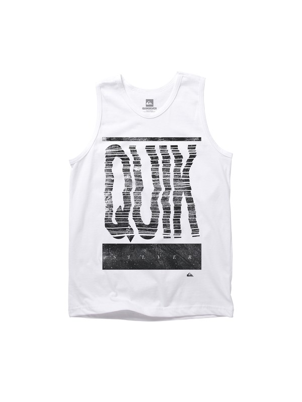 quiksilver, Boys 2-7 Needle Tank Top, WHITE (wbb0) 0 Boys 2-7 Needle Tank Top AQKZT00249 Quiksilver