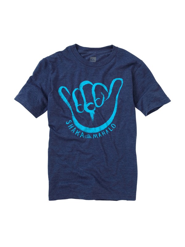 quiksilver, Boys 2-7 Shaka Loca T-Shirts, TWILIGHT HEATHER (bsah) 0 Boys 2-7 Shaka Loca T-Shirts AQKZT00283 Quiksilver