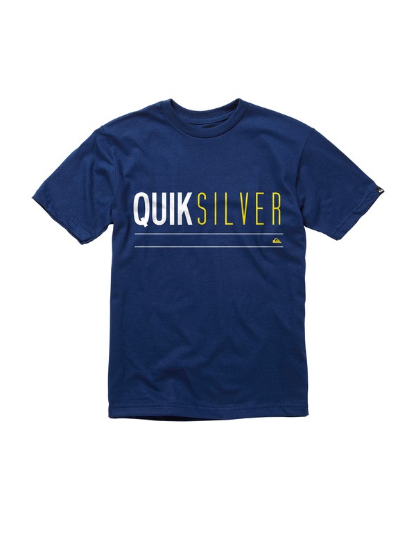 quiksilver, Boys 2-7 Uno T-Shirt, TWILIGHT BLUE (bsa0) 0 Boys 2-7 Uno T-Shirt AQKZT00293 Quiksilver
