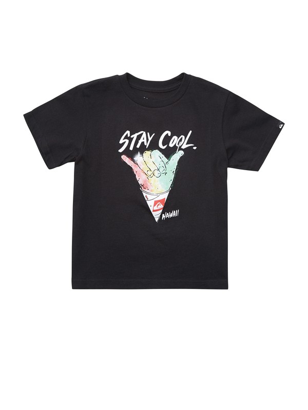 quiksilver, Boys 2-7 Stay Cool T-Shirt, BLACK (kvj0) 0 Boys 2-7 Stay Cool T-Shirt AQKZT00318 Quiksilver