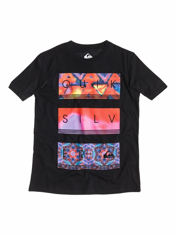 quiksilver, Boys 4-7 Hyper Active T-Shirt, BLACK (kvj0) 0 Boys 4-7 Hyper Active T-Shirt AQKZT03054 Quiksilver