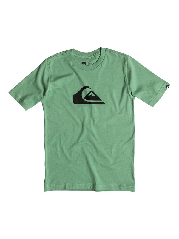 quiksilver, Boy's 2-7 Mountain & Wave Logo Tee, DARK IVY (gnd0) 0 Boy's 2-7 Mountain & Wave Logo Tee AQKZT03097 Quiksilver