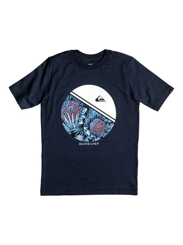 quiksilver, Boy's 8-16 Free Wheelin Tee, NAVY BLAZER (byj0) 0 Boy's 8-16 Free Wheelin Tee AQKZT03101 Quiksilver