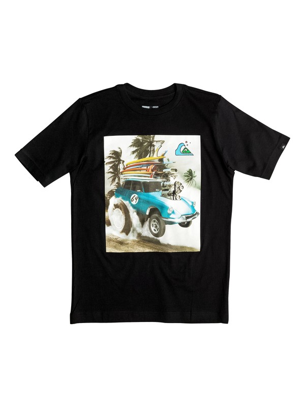 quiksilver, Boy's 8-16 Surf Express Tee, BLACK (kvj0) 0 Boy's 8-16 Surf Express Tee AQKZT03107 Quiksilver