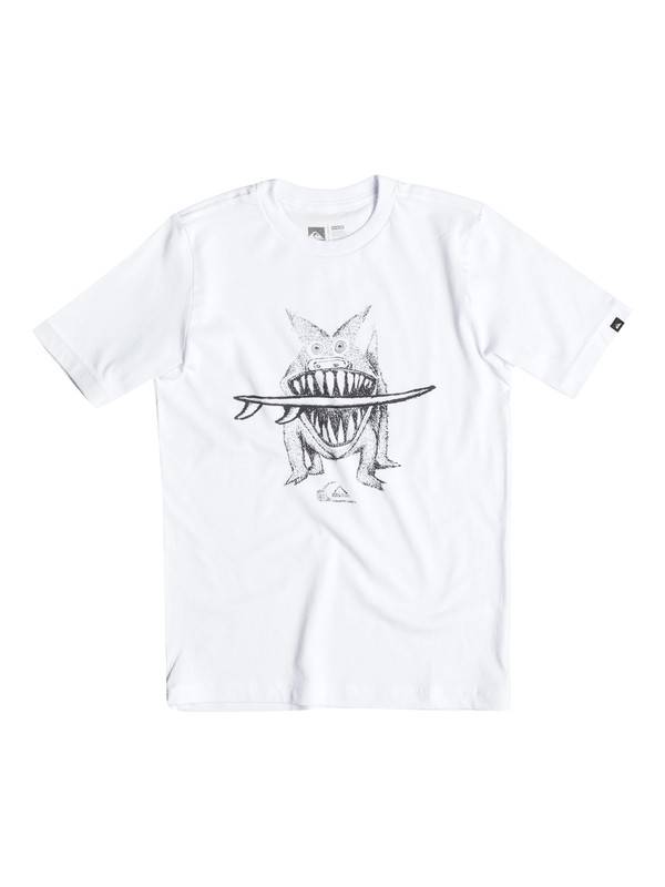 quiksilver, Boy's 2-7 Bruns Dog Tee, WHITE (wbb0) 0 Boy's 2-7 Bruns Dog Tee AQKZT03111 Quiksilver