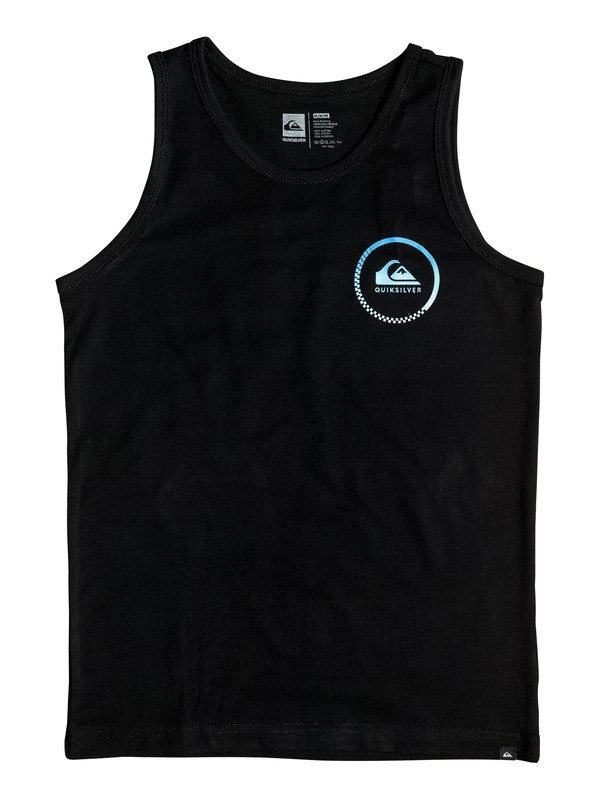 quiksilver, Boy's 2-7 Active Logo Tank, BLACK (kvj0) 0 Boy's 2-7 Active Logo Tank AQKZT03132 Quiksilver