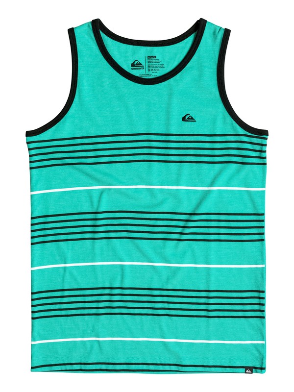 quiksilver, Boys 4-7 Synergy T-Shirt, POOL GREEN HEATHER (gmjh) 0 Boys 4-7 Synergy T-Shirt AQKZT03171 Quiksilver