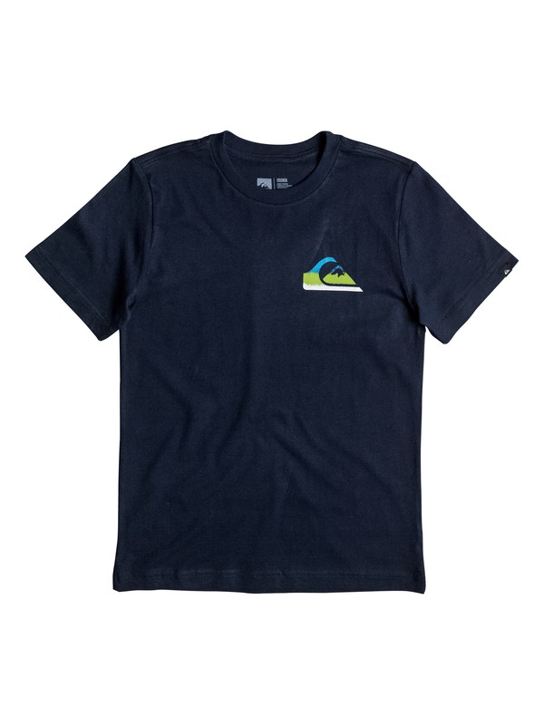 quiksilver, Boy's 2-7 New Neon Tee, NAVY BLAZER (byj0) 0 Boy's 2-7 New Neon Tee AQKZT03182 Quiksilver