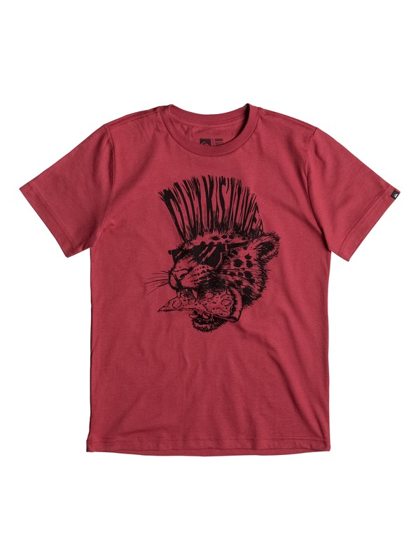 quiksilver, Boy's 2-7 Tigerpadatz Tee, GARNET (rqk0) 0 Boy's 2-7 Tigerpadatz Tee AQKZT03188 Quiksilver