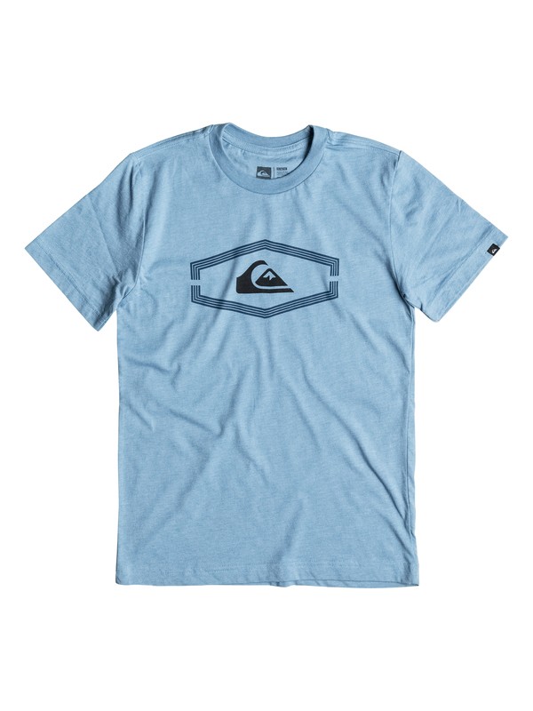 quiksilver, Boy's 2-7 Dang Tee, NIAGARA HEATHER (bkth) 0 Boy's 2-7 Dang Tee AQKZT03190 Quiksilver