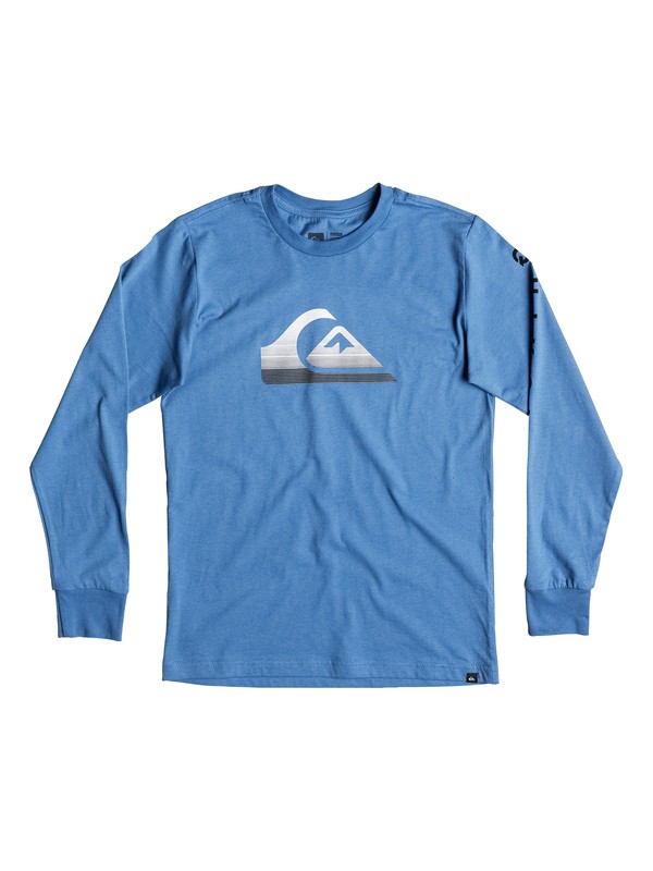 quiksilver, Boy's 2-7 Milk Money Long Sleeve Tee, STAR SAPPHIRE (bnj0) 0 Boy's 2-7 Milk Money Long Sleeve Tee AQKZT03200 Quiksilver