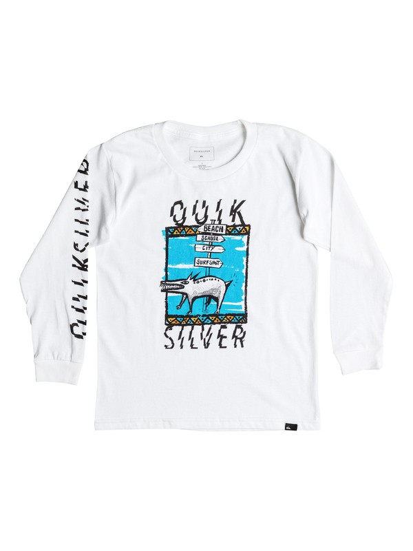 Never Lost - Long Sleeve T-shirt AQKZT03219 0 Boy's 2-7 Never Lost Long Sleeve Tee AQKZT03219 Quiksilver
