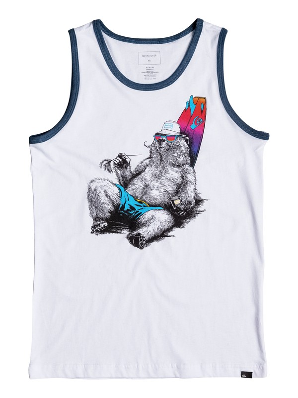 Local Mostly - Vest AQKZT03220 0 Boy's 2-7 Local Mostly Tank AQKZT03220 Quiksilver