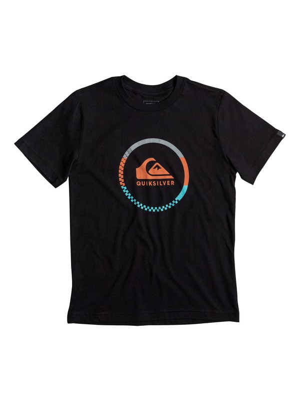 quiksilver, Active Logo Blocked - T-Shirt, BLACK (kvj0) 0 Active Logo Blocked - T-Shirt AQKZT03223 Quiksilver