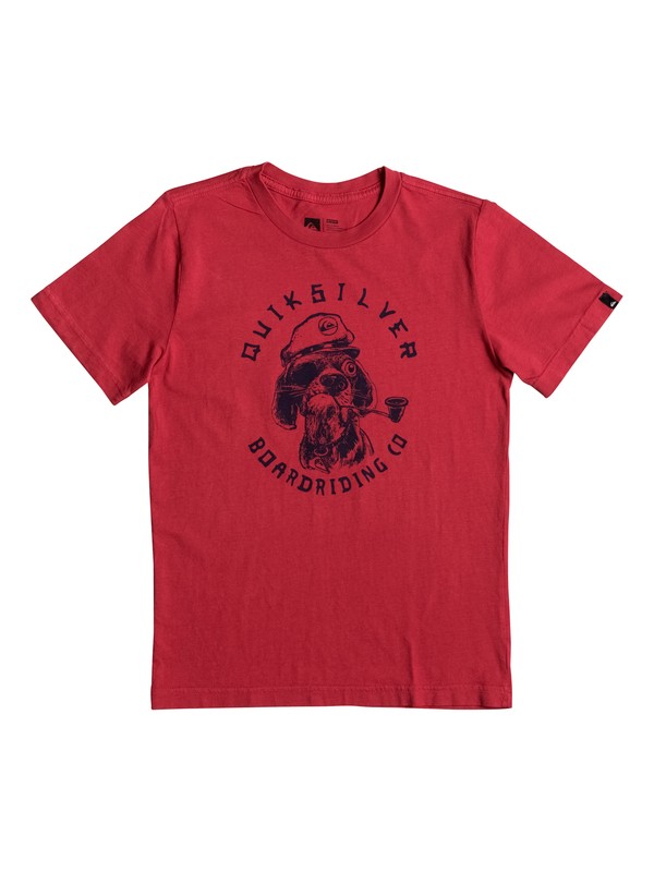 quiksilver, Boy's 2-7 Troubled Vision Tee, CHILI PEPPER (rrd0) 0 Boy's 2-7 Troubled Vision Tee AQKZT03226 Quiksilver