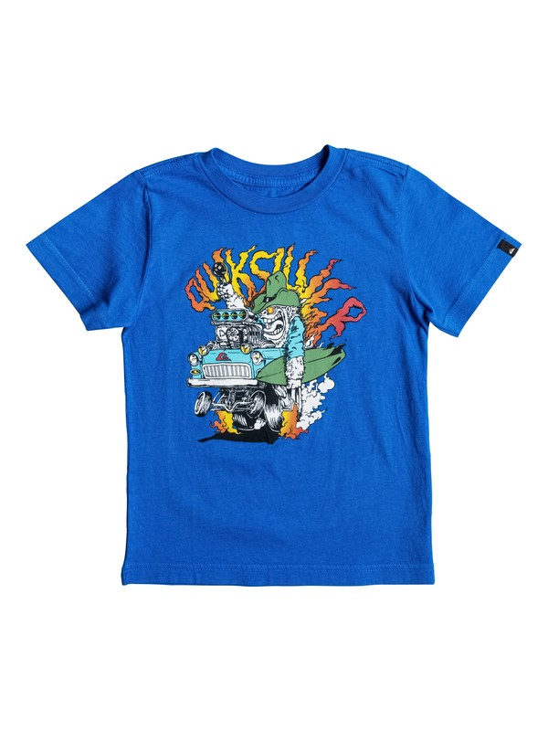 quiksilver, Boy's 2-7 Muscle Up Tee, IMPERIAL BLUE (brc0) 0 Boy's 2-7 Muscle Up Tee AQKZT03230 Quiksilver