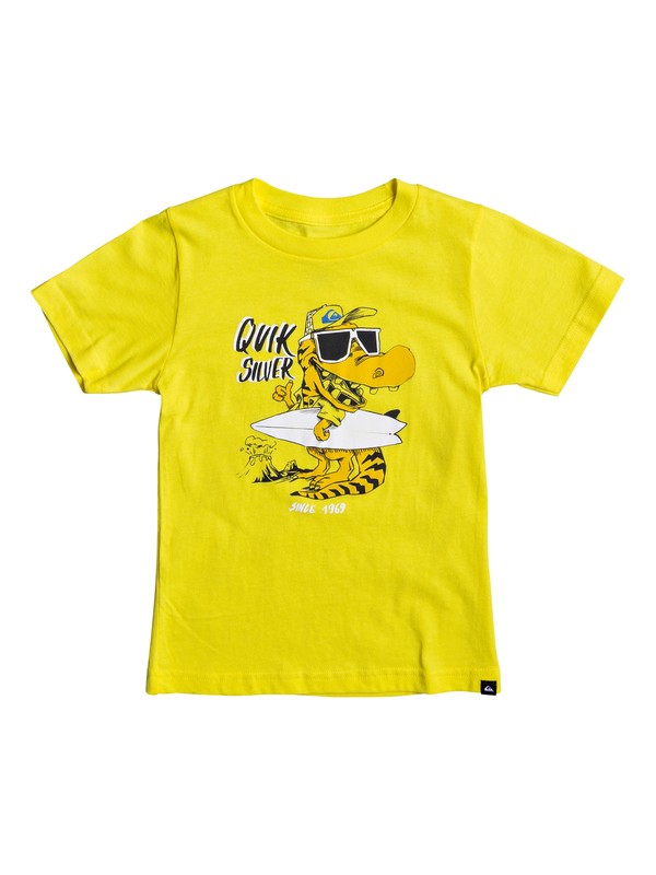 quiksilver, Niños 2-7 Camiseta From Old Times, BUTTERCUP (ygp0) 0 Niños 2-7 Camiseta From Old Times AQKZT03278 Quiksilver