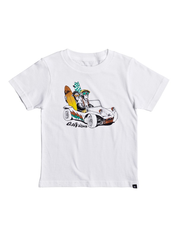 quiksilver, Niños 2-7 Camiseta Full & Full, WHITE (wbb0) 0 Niños 2-7 Camiseta Full & Full AQKZT03279 Quiksilver