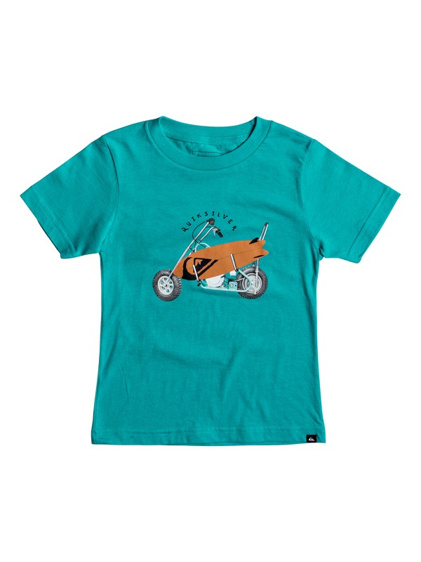 quiksilver, Boy's 2-7 Beach Park Tee, VIRIDIAN GREEN (bhf0) 0 Boy's 2-7 Beach Park Tee AQKZT03280 Quiksilver