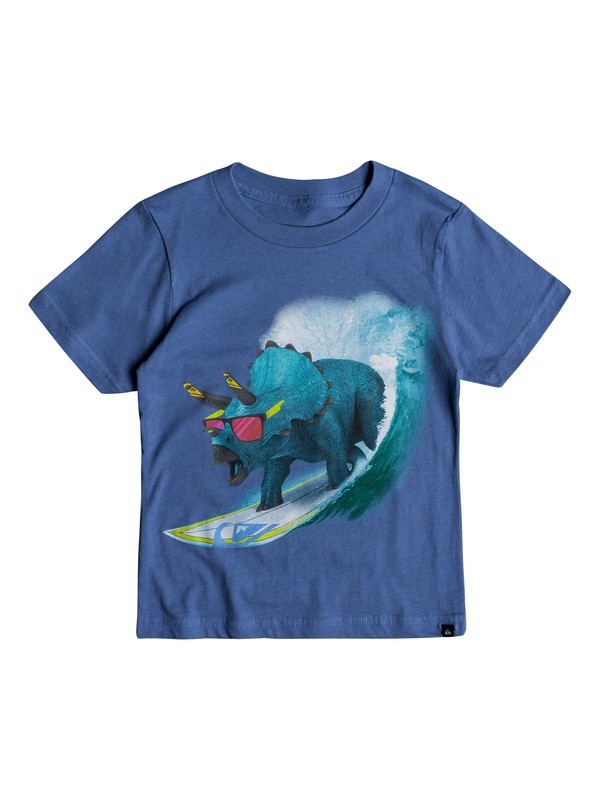 quiksilver, Boys 2 - 7 Get Off Tee, BRIGHT COBALT (bpc0) 0 Boys 2 - 7 Get Off Tee AQKZT03294 Quiksilver