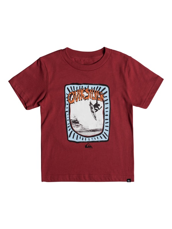 quiksilver, Boys 2 - 7 Hula Pena Tee, CHILI PEPPER (rrd0) 0 Boys 2 - 7 Hula Pena Tee Red AQKZT03304 Quiksilver