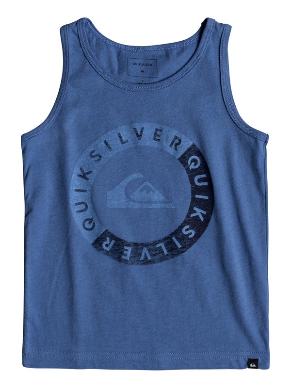quiksilver, Boys 2 - 7 Shores Away Tank, BRIGHT COBALT (bpc0) 0 Boys 2 - 7 Shores Away Tank AQKZT03306 Quiksilver