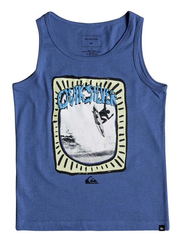 quiksilver, Boy's 2-7 Hula Pena Vest, BRIGHT COBALT (bpc0) 0 Boy's 2-7 Hula Pena Vest AQKZT03307 Quiksilver