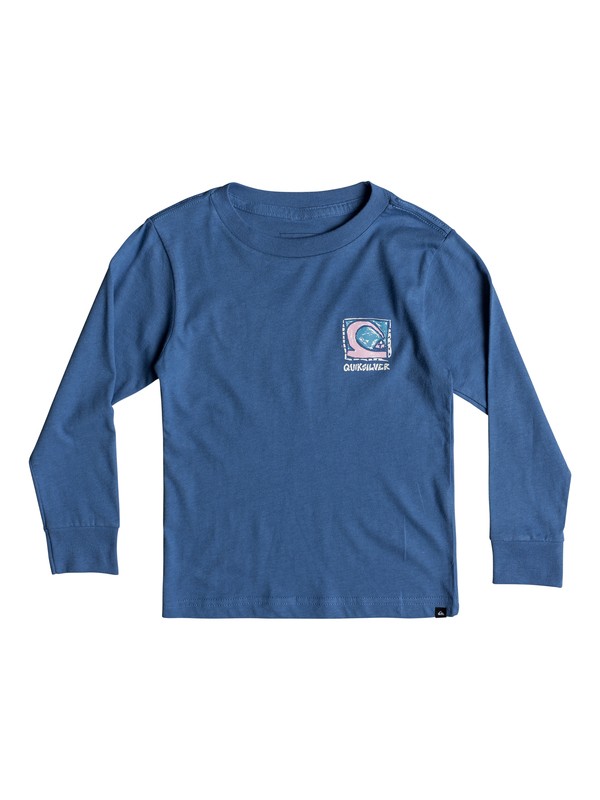 quiksilver, Dens Way - Long Sleeve T-Shirt, BRIGHT COBALT (bpc0) 0 Dens Way - Long Sleeve T-Shirt AQKZT03309 Quiksilver
