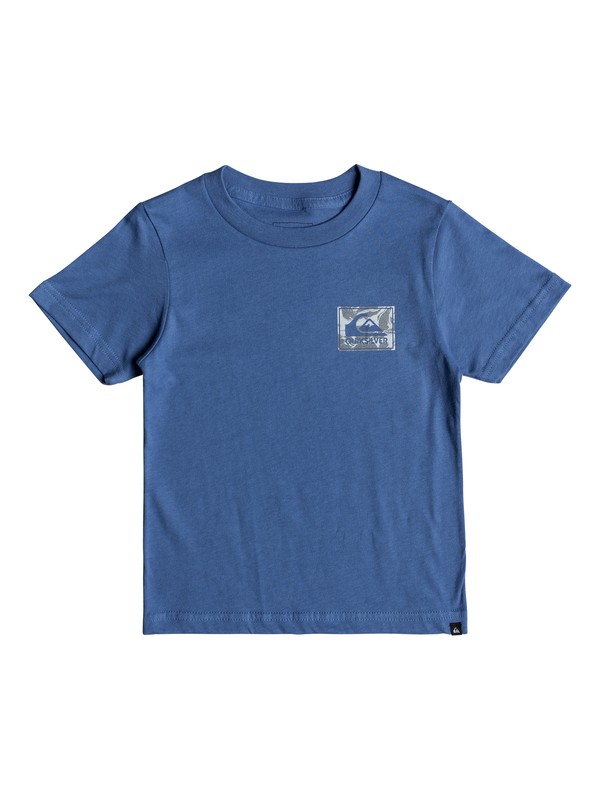 quiksilver, Boy's 2-7 Volcano Blues Tee, BRIGHT COBALT (bpc0) 0 Boy's 2-7 Volcano Blues Tee AQKZT03314 Quiksilver