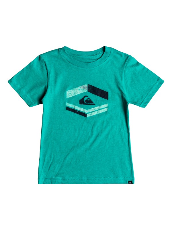 quiksilver, Boy's 2-7 Major Tone Tee, TROPIC GREEN (bnf0) 0 Boy's 2-7 Major Tone Tee Blue AQKZT03324 Quiksilver