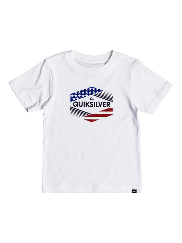quiksilver, Camiseta Stars & Stripes, WHITE (wbb0) 0 Camiseta Stars & Stripes AQKZT03333 Quiksilver