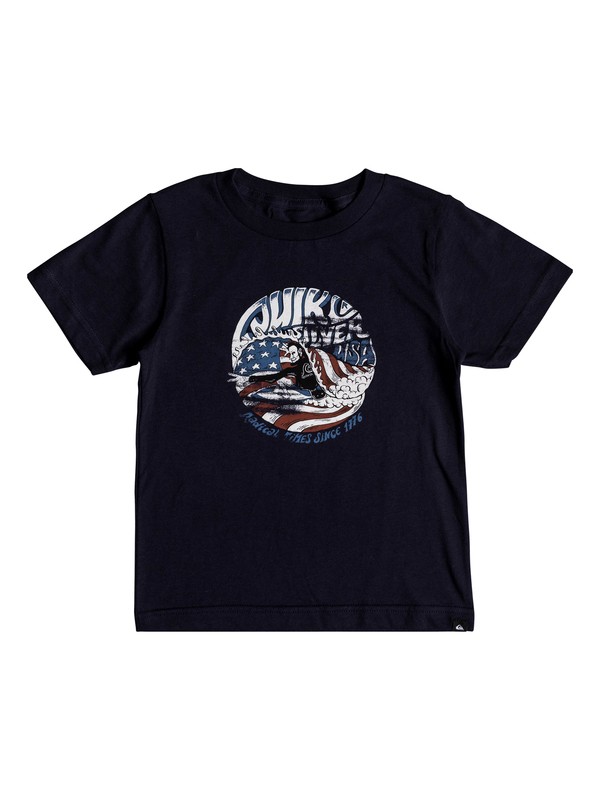 quiksilver, Boy's 2-7 We Need You Tee, NAVY BLAZER (byj0) 0 Boy's 2-7 We Need You Tee Blue AQKZT03334 Quiksilver
