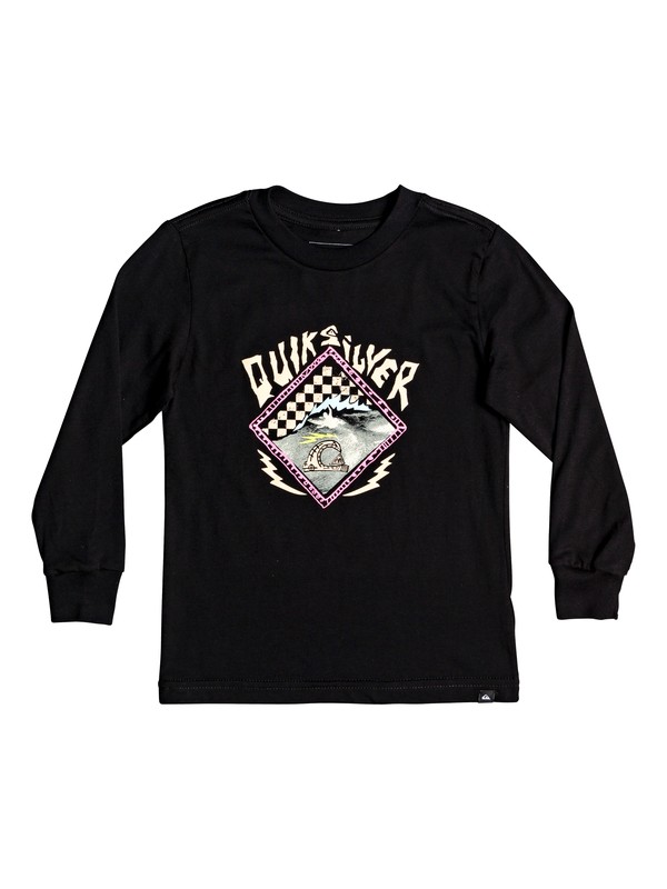 quiksilver, Niños 2-7 Camiseta Manga Larga Cuadros HB, BLACK (kvj0) 0 Niños 2-7 Camiseta Manga Larga Cuadros HB Negro AQKZT03369 Quiksilver