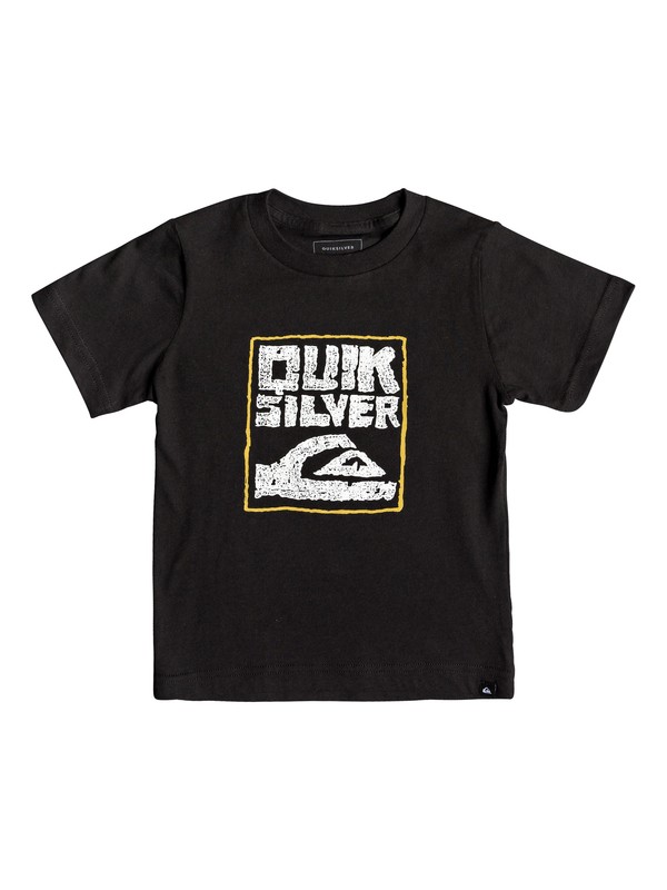 quiksilver, Boy's 2-7 Aomori Tee, BLACK (kvj0) 0 Boy's 2-7 Aomori Tee Black AQKZT03404 Quiksilver