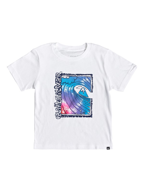 quiksilver, Boy's 2-7 Iriomote Jungles Tee, WHITE (wbb0) 0 Boy's 2-7 Iriomote Jungles Tee White AQKZT03406 Quiksilver
