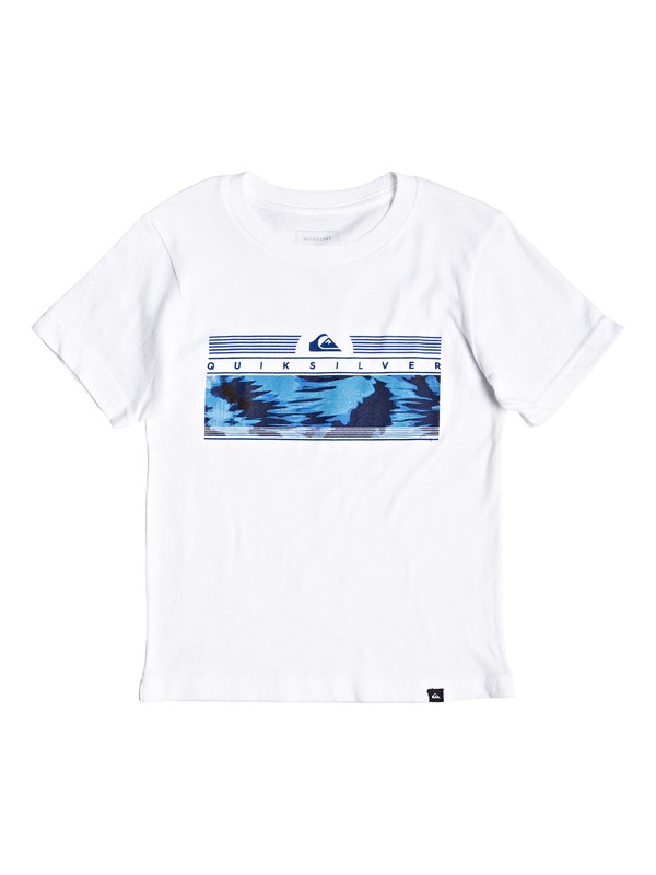 quiksilver, Boy's 2-7 The Jungle Tee, WHITE (wbb0) 0 Boy's 2-7 The Jungle Tee White AQKZT03428 Quiksilver