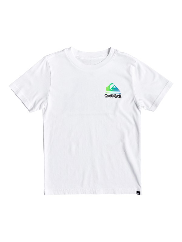 quiksilver, Boy's 2-7 Rebel Yell Tee, WHITE (wbb0) 0 Boy's 2-7 Rebel Yell Tee White AQKZT03431 Quiksilver