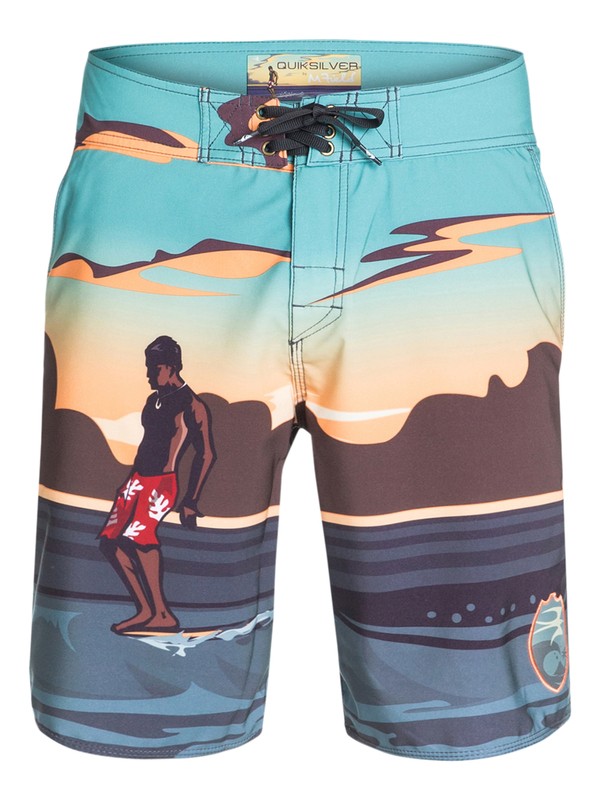 quiksilver, Men's Tahiti Slide Boardshorts, GUNMETAL (kte0) 0 Men's Tahiti Slide Boardshorts AQMBS03008 Quiksilver