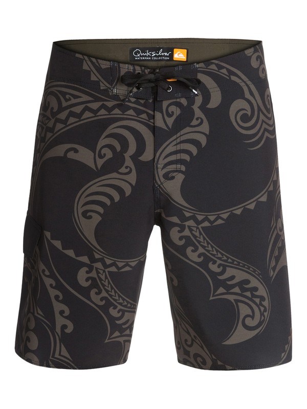quiksilver, Men's Warrior 20" Boardshorts, BLACK (kvj0) 0 Men's Warrior 20" Boardshorts AQMBS03014 Quiksilver