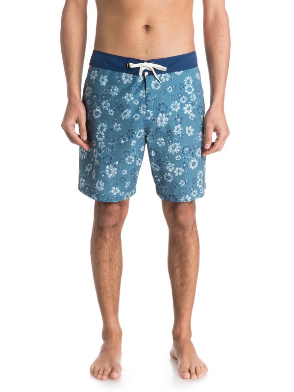 quiksilver, Men's Noosa 18" Boardshorts, REAL TEAL (bpr0) 0 Men's Noosa 18" Boardshorts AQMBS03035 Quiksilver