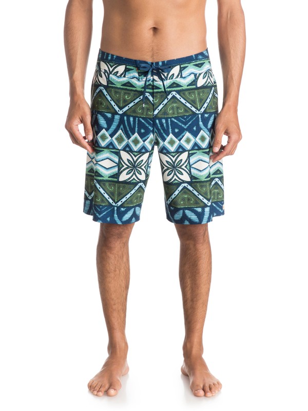 quiksilver, Mens Waipuna 20" Boardshorts, ESTATE BLUE (bsw0) 0 Mens Waipuna 20" Boardshorts AQMBS03045 Quiksilver