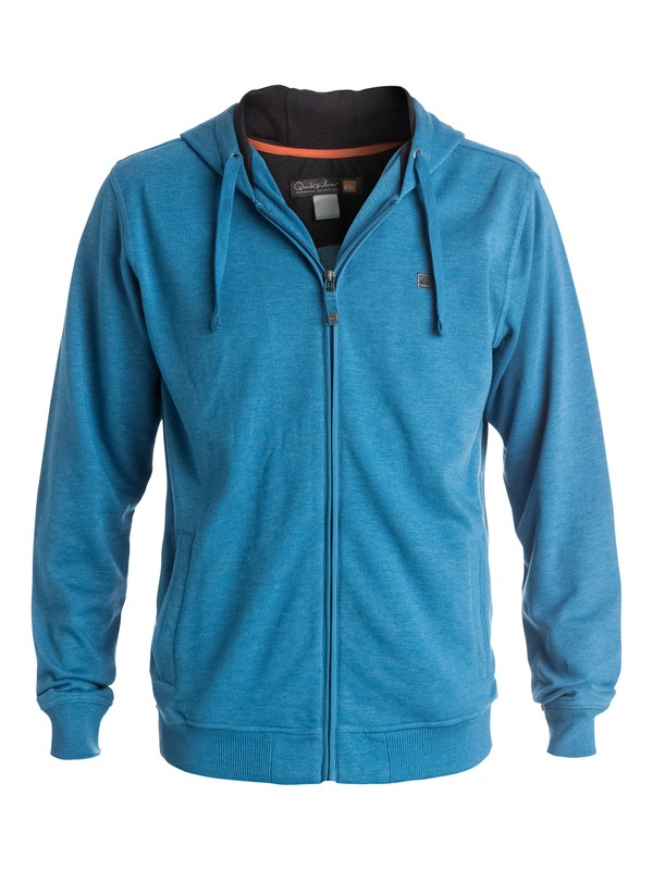 quiksilver, Marina Zip-Up Hoodie, WATERFALL (blg0) 0 Marina Zip-Up Hoodie AQMFT00021 Quiksilver