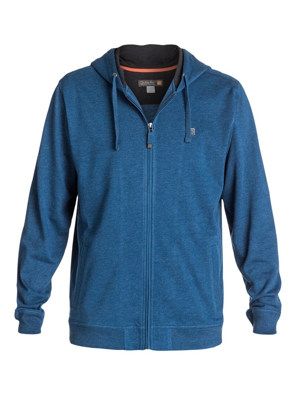 quiksilver, Men's Superbank Zip-Up Fleece, ESTATE BLUE (bsw0) 0 Men's Superbank Zip-Up Fleece AQMFT03011 Quiksilver