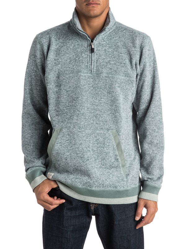 quiksilver, Waterman Mormont - Sweater, BALSAM (gny0) 0 Waterman Mormont - Sweater AQMFT03024 Quiksilver