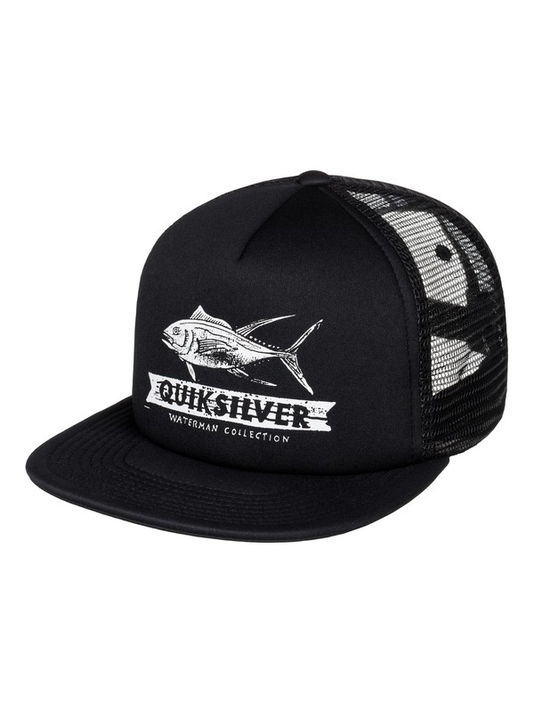 quiksilver, Waterman Open Seas Hat, BLACK (kvj6) 0 Waterman Open Seas Hat AQMHA03049 Quiksilver